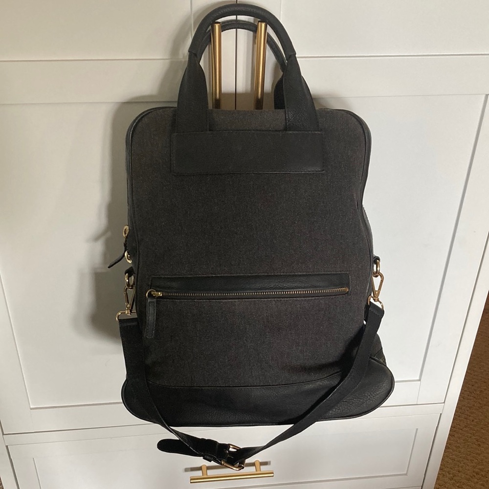 Bartaile Canvas and leather Backpack